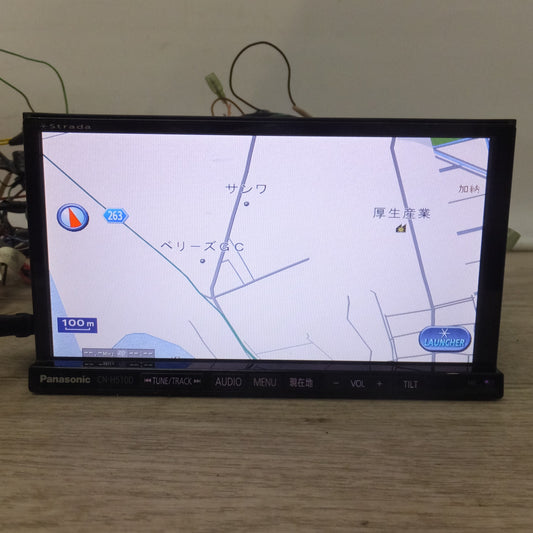 [送料無料] ★パナソニック Panasonic HDDカーナビステーション Strada CN-H510D(10)★