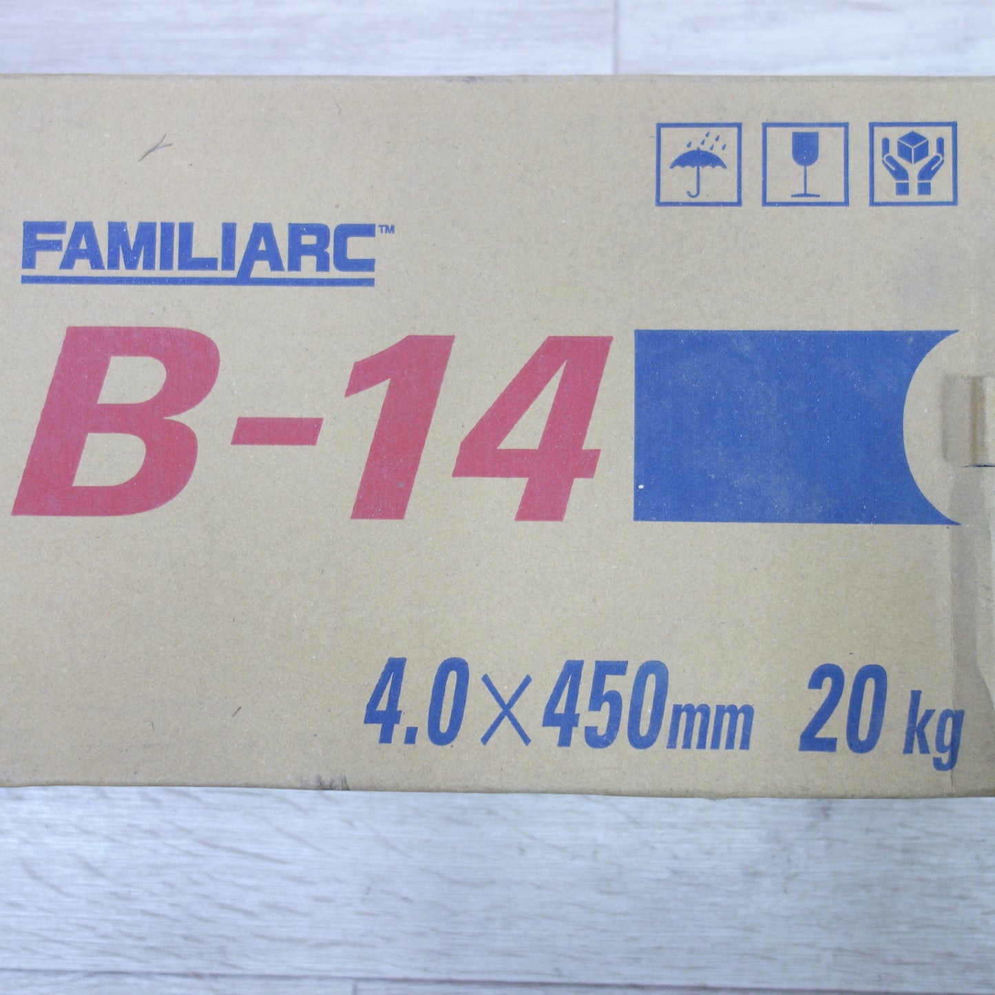 [送料無料] 未使用◆神戸製鋼所 イルミナイト系 溶接棒 B-14 4.0×450mm 20kg 現場 工事 KOBELCO◆