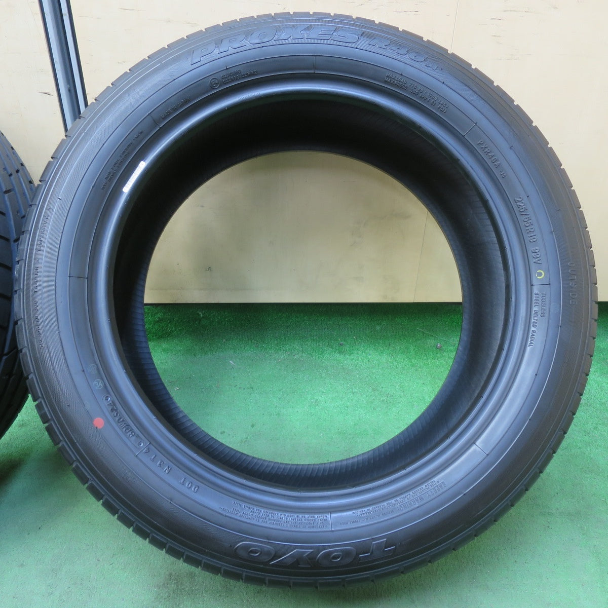 新車外し TOYO PROXES R46A 225/55R19 4本セット トーヨータイヤ プロクセスR46A 新車外し（TOYO PROXES R46 225