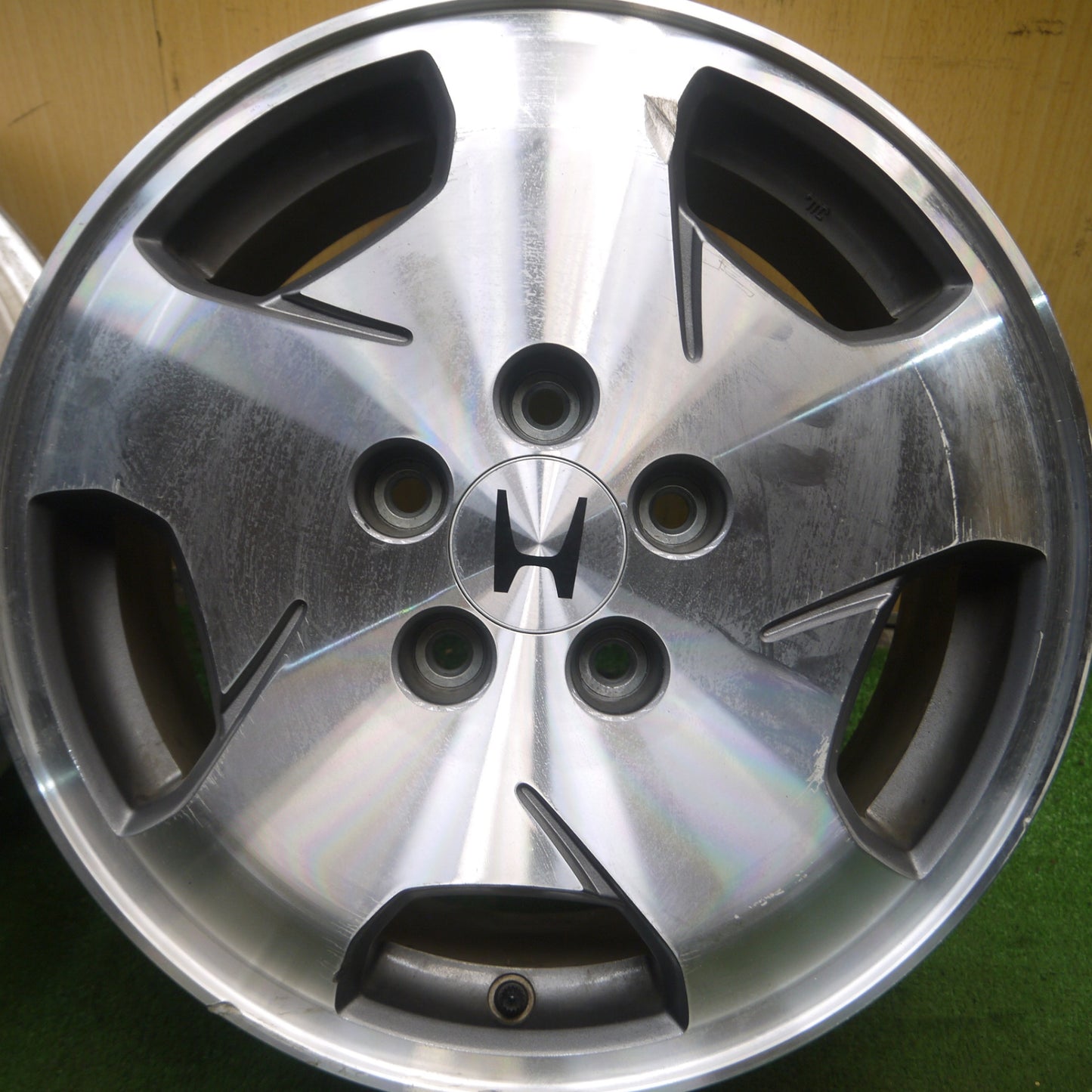 *送料無料* 4本価格★ホンダ RA6 オデッセイ 純正 ホイール 16インチ 16×6.5JJ PCD114.3/5H★4032904Hホ