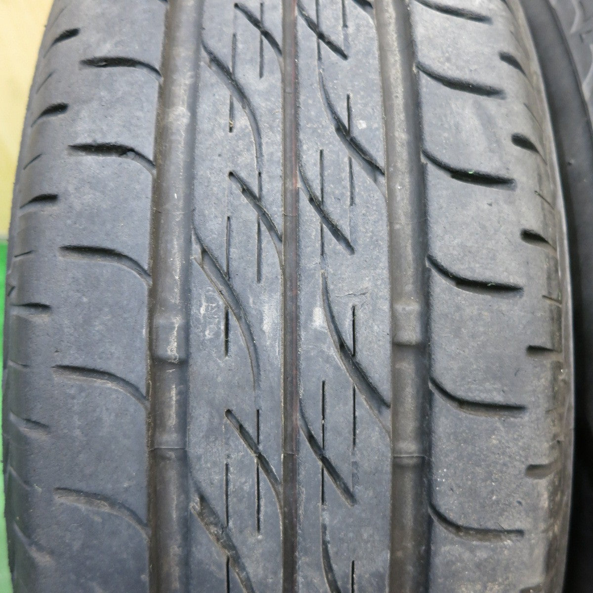 バリ溝！21年！キレイ！9分★スズキ ラパン 純正 155/65R14 ブリヂストン ネクストリー エコピア 14インチ PCD100/4H★5062709AKノ