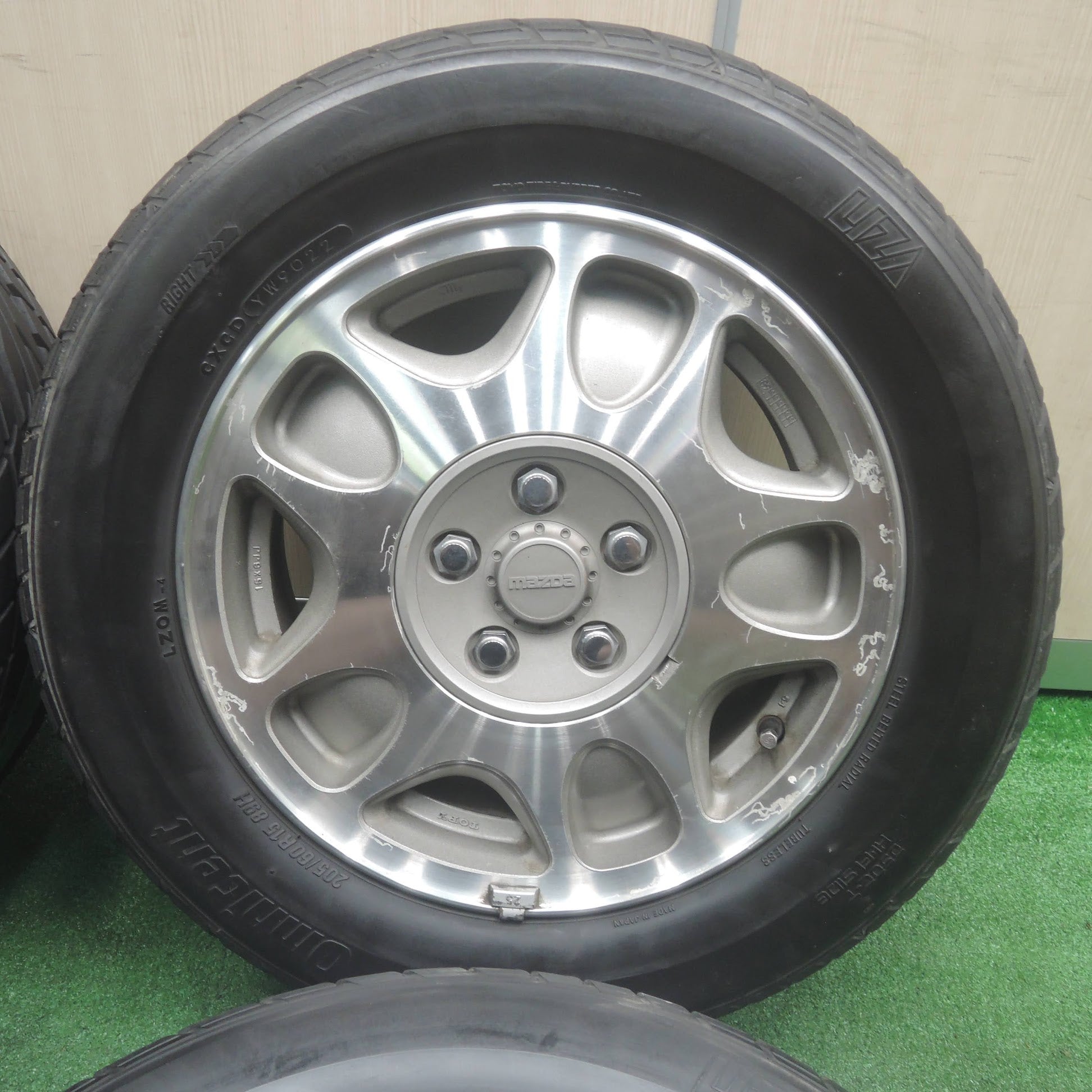 送料無料]4本価格！22年☆激レア マツダ RX-7 FC サバンナ 純正 205