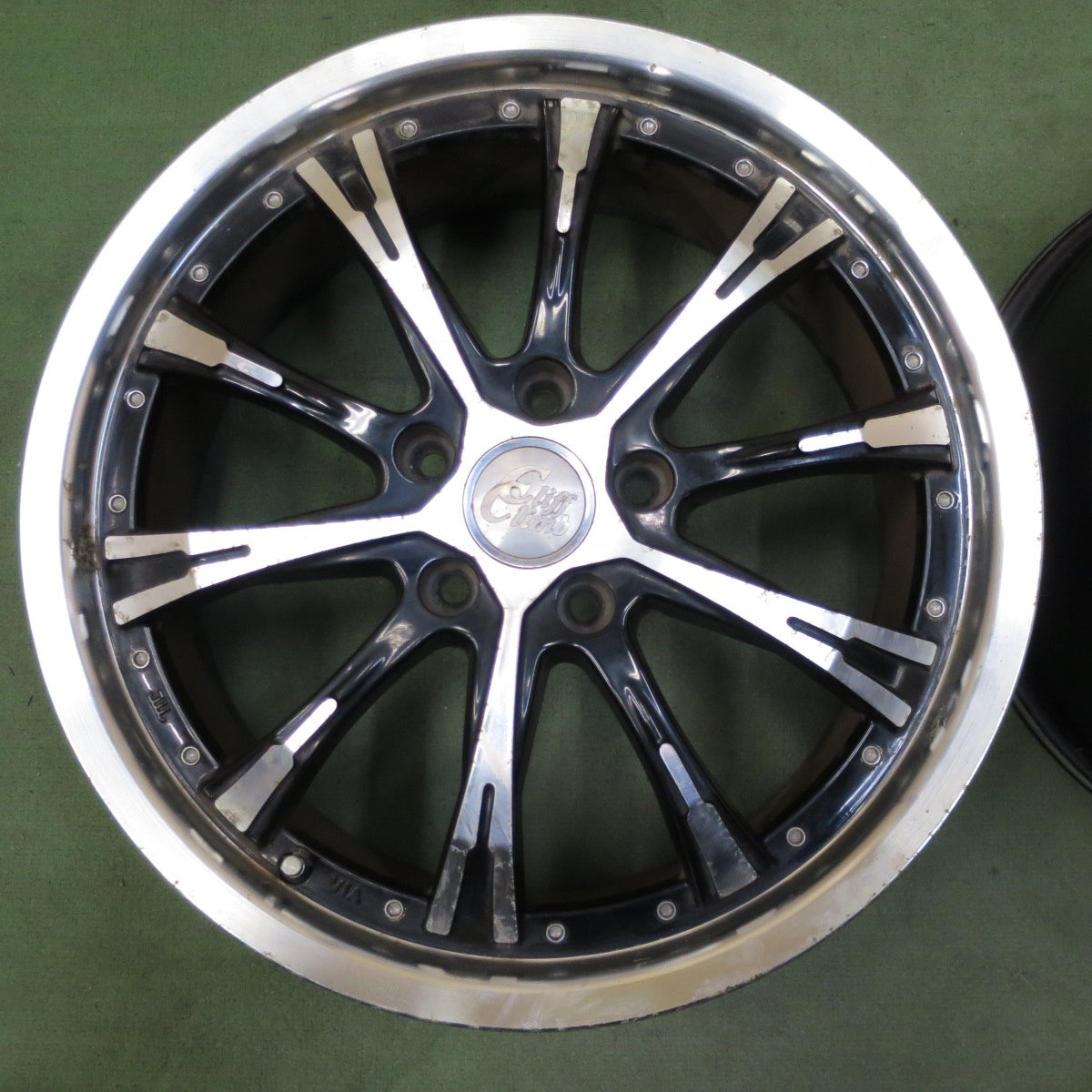 4本価格★Cliff Climb TC-02 クリフクライム 18インチ ホイール 18×7J PCD114.3/5H★6073101NGホ