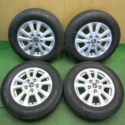 バリ溝！キレイ！9分★トヨタ 80系 ノア ヴォクシー 純正 195/65R15 スタッドレス ブリヂストン ブリザック VRX2 15インチ PCD114.3/5H★6052104HAス