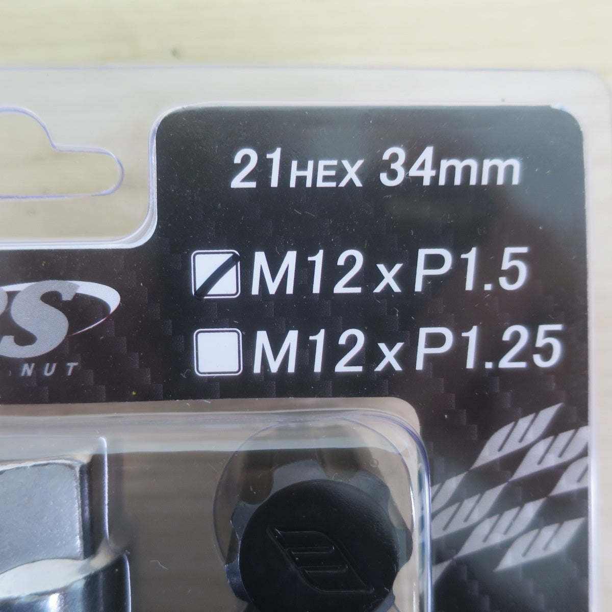 未使用♪WORK RS NUT ロック ナット セット M12×P1.5 21HEX 34mm ワーク 軽量 アルミ ビレット ナット 専用 ロック キー カー パーツ♪