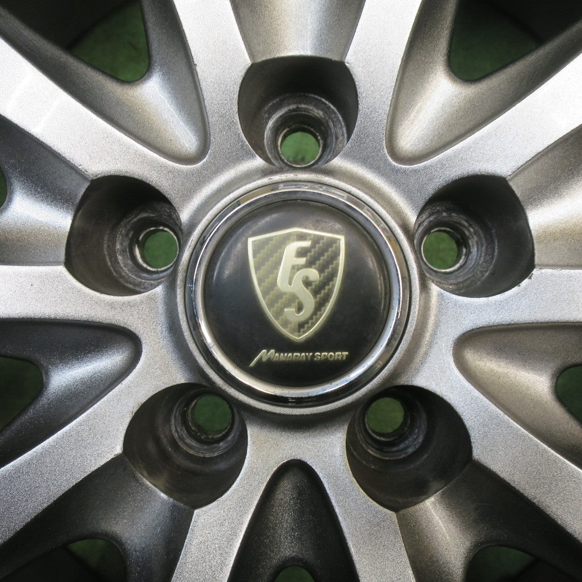 バリ溝！9分◎プリウス 等 215/45R17 ダンロップ LE MANS V MANARAY SPORT ルマン5 マナレイ スポーツ 17インチ PCD100/5H◎6060904NJノ