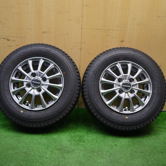 未使用！21年！2本★スタッドレス 145/80R12 80/78N グッドイヤー アイスナビ カーゴ Club Family 12インチ PCD100/4H★5110705Hス
