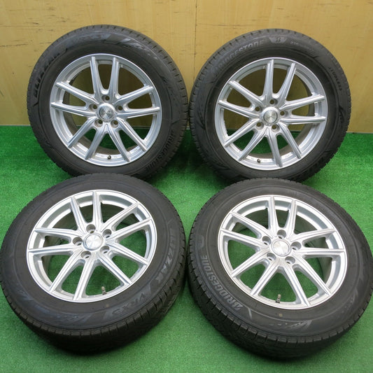 バリ溝！22年！キレイ！9分★スタッドレス 215/60R17 ブリヂストン ブリザック VRX3 ECO FORME エコフォルム 17インチ PCD114.3/5H★5110602HAス