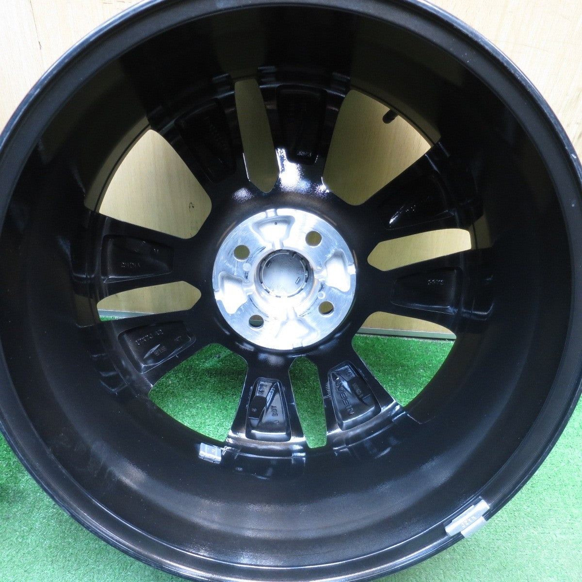 新車外し★日産 E13 ノート オーラ ニスモ 純正 ホイール 17インチ 17×7J NOTE AURA NISMO PCD100/4H★5031111Hホ