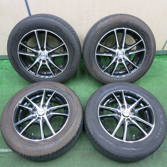 *送料無料* バリ溝！21年！9.5分以上★175/65R14 マーキス CST MR61 JP STYLE Vogel MONZA 14インチ PCD100/4H★4060301HAノ