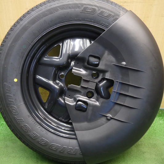 新車外し！25年！1本◎スズキ JB64 ジムニー 純正 スチール 175/80R16 ブリヂストン デューラー H/L 852 DUELER 16インチ PCD139.7/5H◎6091104Hノ