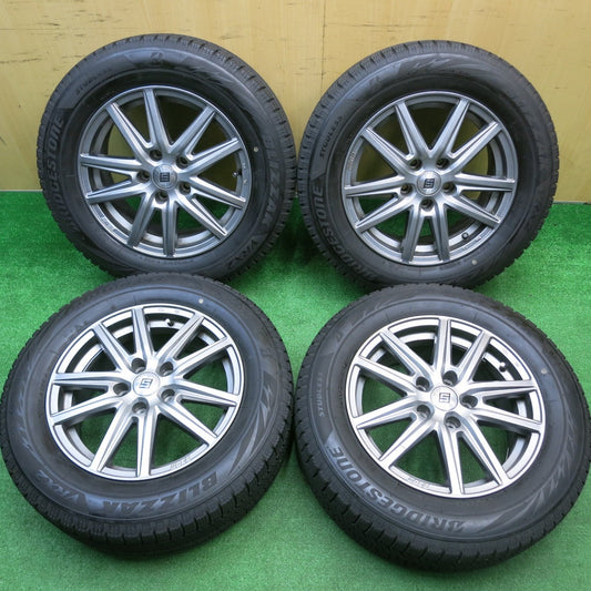 バリ溝！21年！キレイ！8.5分★スタッドレス 215/60R16 ブリヂストン ブリザック VRX2 SEIN ザイン 16インチ PCD114.3/5H★5110618HAス