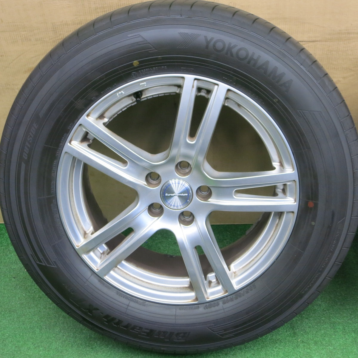 バリ溝！25年！9.5分★ボルボ 等 EuroPremium GENT 235/65R17 ヨコハマ BluEarth-XT AE61 ユーロプレミアム ゲント 17インチ PCD108/5H★6020103NKノ