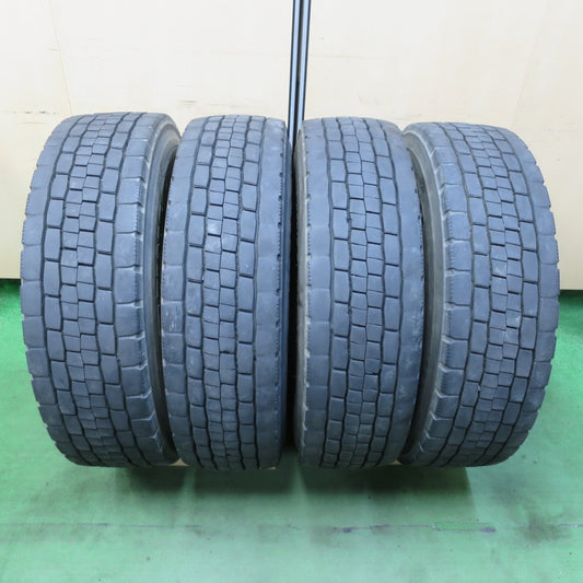 4本価格★トラック タイヤ 245/80R17.5 133/131J ダンロップ SP680 DECTES デクテス ミックス オールシーズン 17.5インチ★5062612イスタ