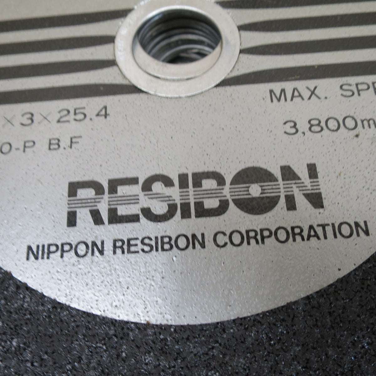 未使用！32枚まとめ売り◆RESIBON レヂボン カット RC 切断 砥石 405×3×25.4 A-30-P B.F MAX.SPEED 3800m/mim 替刃①◆