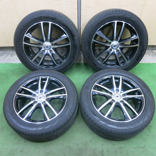 バリ溝！24年！9.5分★205/55R16 ヨコハマ BluEarth-RV RV03 BROOK ブルック ブルーアース 16インチ PCD114.3/5H★6052602SKノ