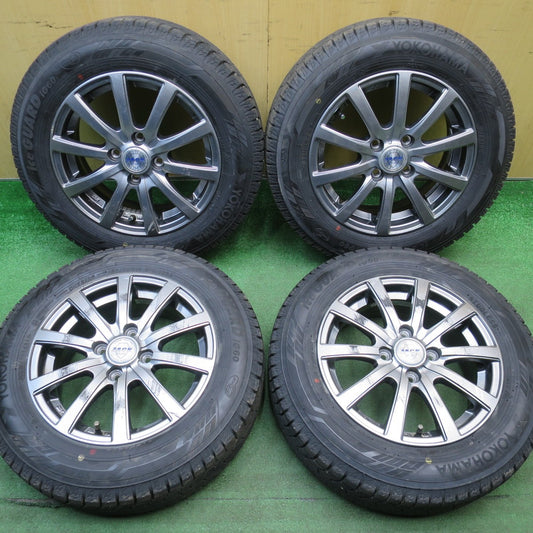 超バリ溝！23年！9.5分以上★スタッドレス 165/70R14 ヨコハマ アイスガード iG60 ZACK JP-110 MONZA ザック モンツァ 14インチ PCD100/4H★6041302NJス