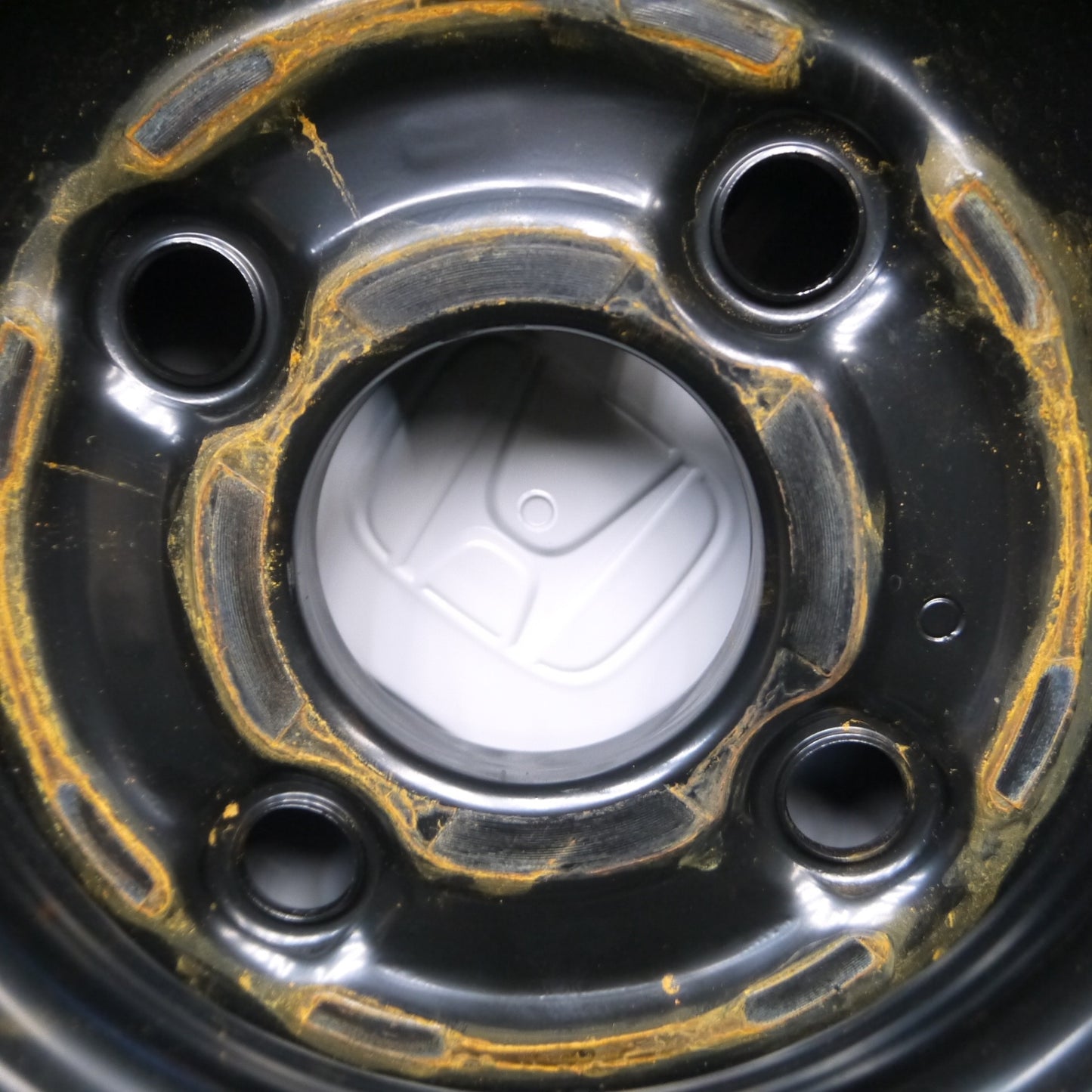 *送料無料* 新車外し★ホンダ GR フィット 純正 スチール ホイール 15インチ 15×6J PCD100/4H★4042606Hホ