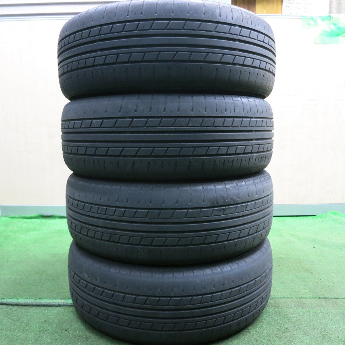 *送料無料* 4本価格★トヨタ 20系 プリウス 純正 195/55R16 ヨコハマ エコス ES31 16インチ PCD100/5H★4053006HAノ