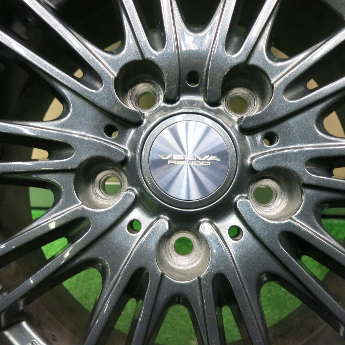 バリ溝！23年！ほぼ10分★スタッドレス 195/65R15 グリップマックス グリップアイスX VELVA AGUDO ヴェルヴァ 15インチ PCD114.3/5H★5020603TNス