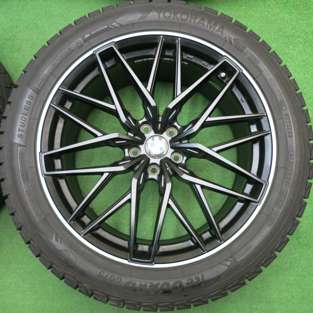 バリ溝！9.5分以上★BMW X5 G05 X7 G07 EUROBAHN nurburg MTX 275/45R20 スタッドレス ヨコハマ アイスガード G075 ユーロバーン ニュルブルグ 20インチ PCD112/5H★5122007HAス