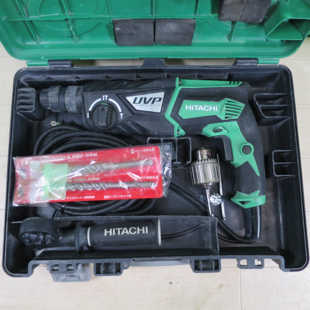付属品あり☆日立工機 28mm ロータリ ハンマドリル DH28PCY 100V 50/60Hz 電動工具 HITACHI☆