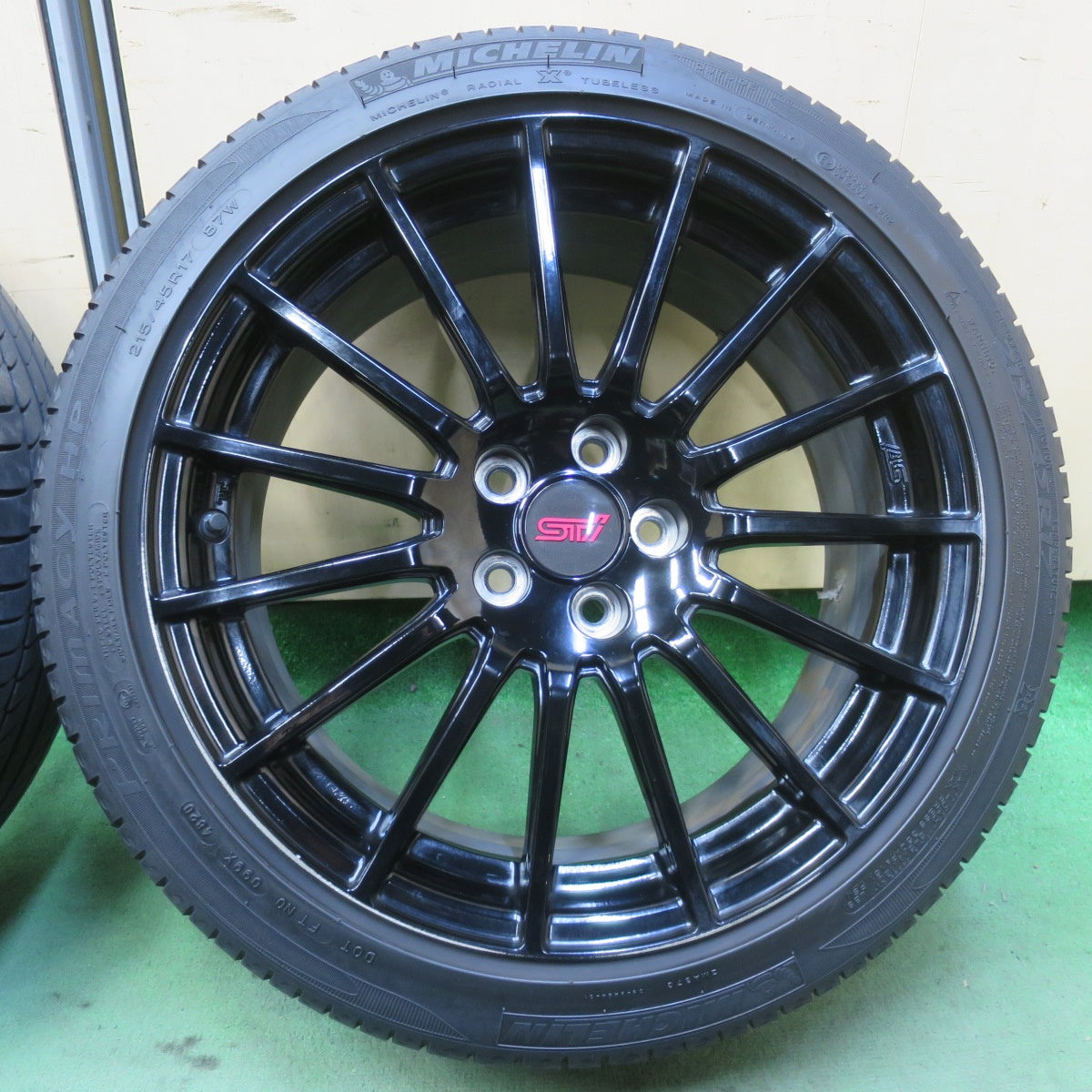 4本価格◎スバル BRZ STI 純正 215/45R17 ミシュラン プライマシー HP 17インチ PCD100/5H◎6080505IMノ