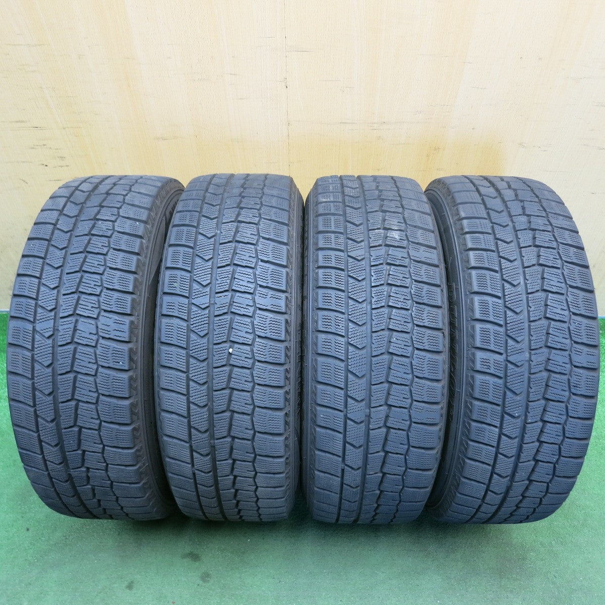 バリ溝！9分◎ジープ 等 smartline 365 205/60R16 スタッドレス ダンロップ ウインターマックス WM02 スマートライン 16インチ PCD110/5H◎6072605HAス