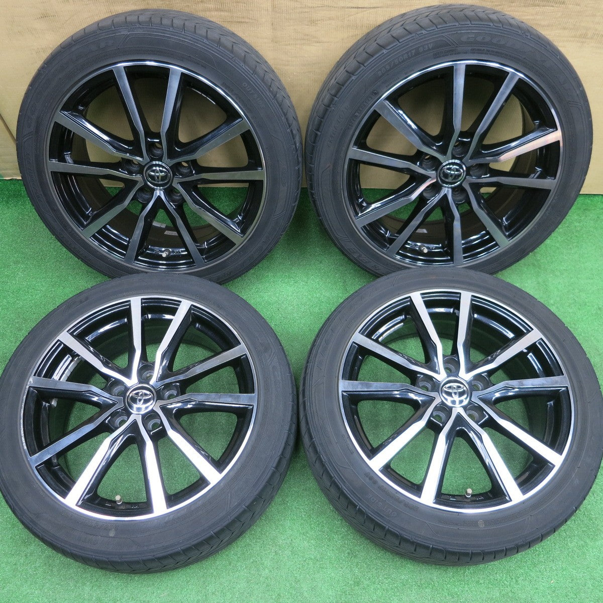 4本価格★205/50R17 グッドイヤー LS EXE BRANDLE N52BP ブランドル 17インチ PCD114.3/5H★6021401NKノ