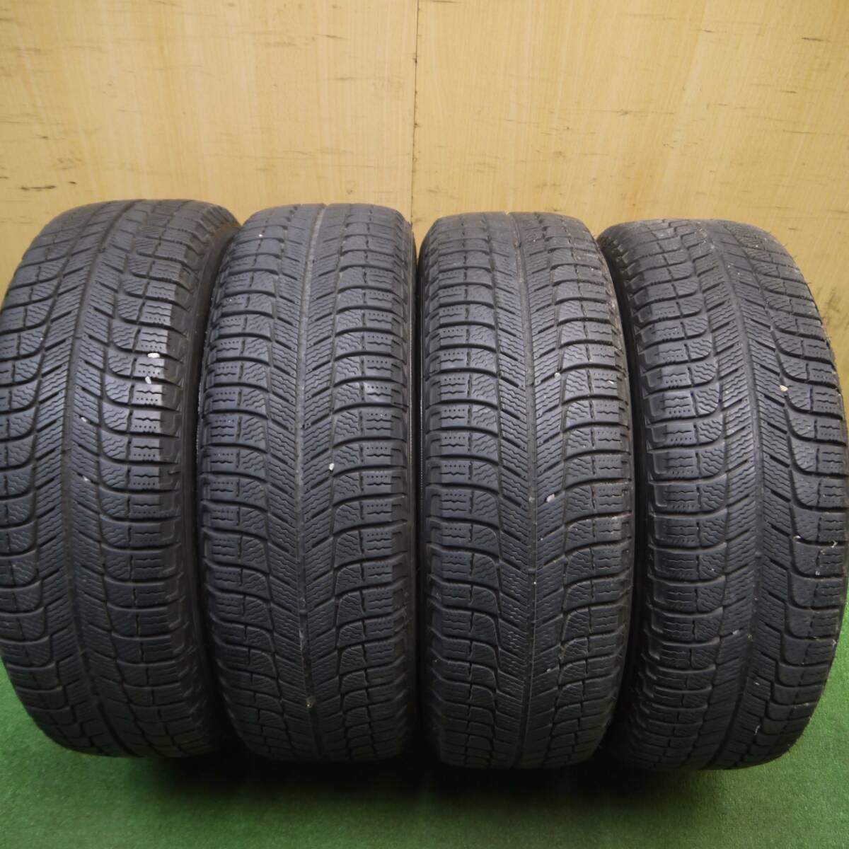 4本価格★日産 C27 セレナ 純正 OP エスティーロ 195/65R15 スタッドレス ミシュラン X-ICE XI3 PCD114.3/5H★5011714Hス