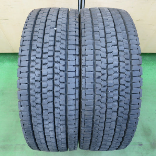 バリ溝！24年！9.5分！2本★トラック タイヤ 245/70R19.5 136/134J スタッドレス ブリヂストン W999 19.5インチ★5052607イスタ