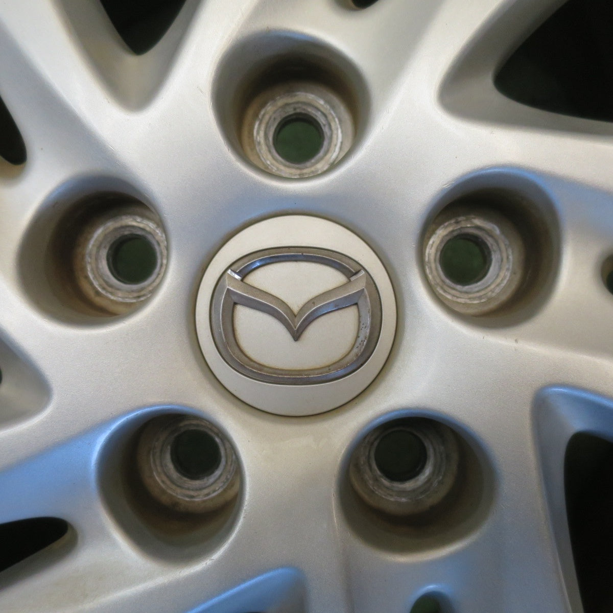 バリ溝！24年！9.5分◎マツダ CWEFW プレマシー 純正 205/55R16 プラクティバ ヨコハマ製 16インチ PCD114.3/5H◎6072502NJノ