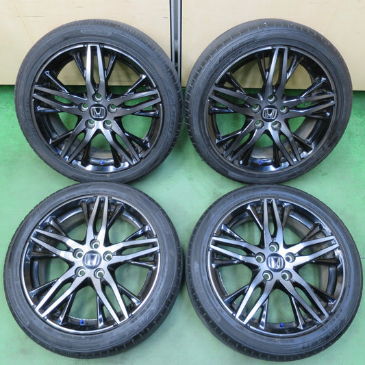 バリ溝！23年！9.5分★ホンダ オデッセイ 後期 RC1 RC2 アブソルート 純正 225/45R18 ファルケン ジークス ZE310R ECORUN 18インチ PCD114.3/5H★5050403IMノ