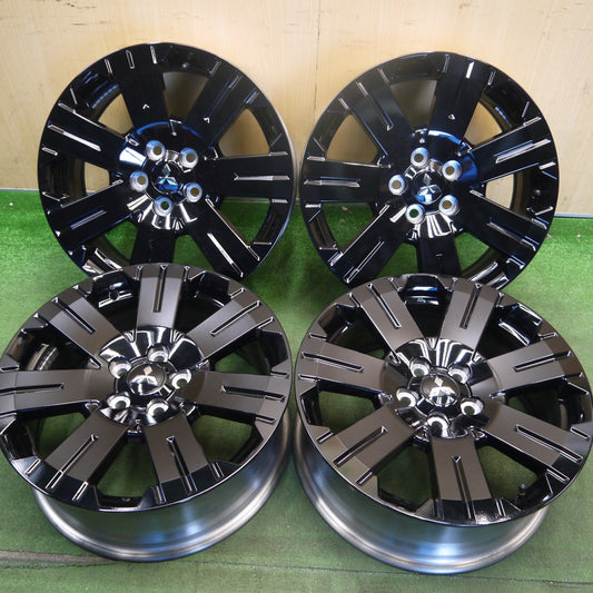 新車外し★三菱 デリカ D:5 シャモニー 純正 ENKEI ホイール 18インチ エンケイ 18×7J PCD114.3/5H★6051811Hホ