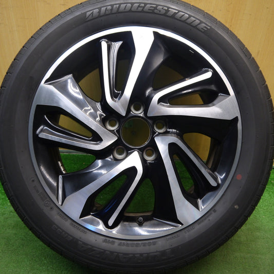 バリ溝！9.5分！1本★ホンダ ステップワゴン スパーダ RP3 純正 205/55R17 ブリヂストン トランザ ER33 17インチ PCD114.3/5H★5041607Hノ