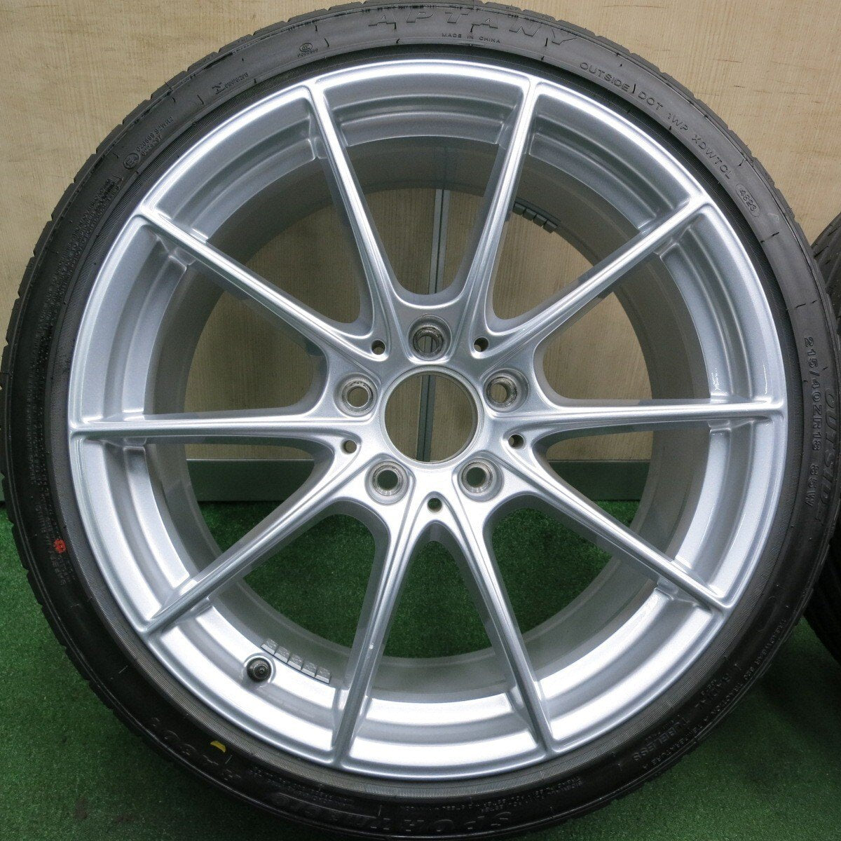 未使用！23年！キレイ★ベンツ W223 Sクラス 純正 215/40R18 アプタニー SPORT macro RA301 PCD112/5H★4042008HAノ