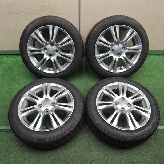 *送料無料* 超バリ溝！20年！ほぼ10分★ホンダ GE8 フィット RS 純正 185/55R16 ダンロップ エナセーブ EC204 16インチ PCD100/4H★4031903TNノ