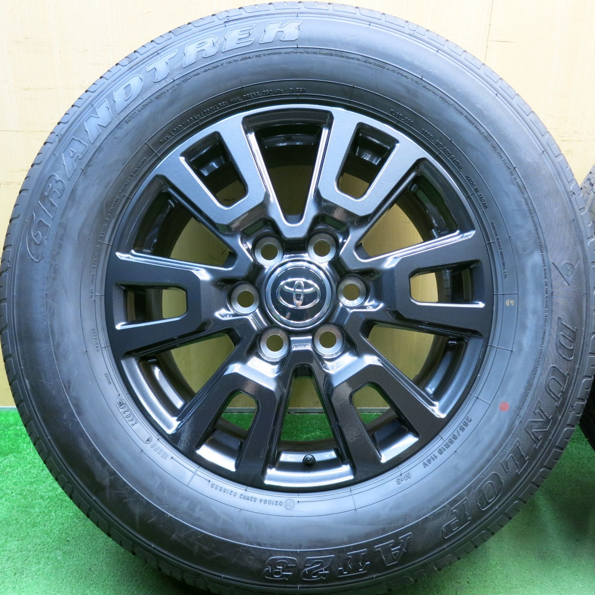 新車外し！24年★トヨタ ランクル 250 VX 純正 265/65R18 ダンロップ AT23 グラントレック 18インチ PCD139.7/6H★5071304HAノ