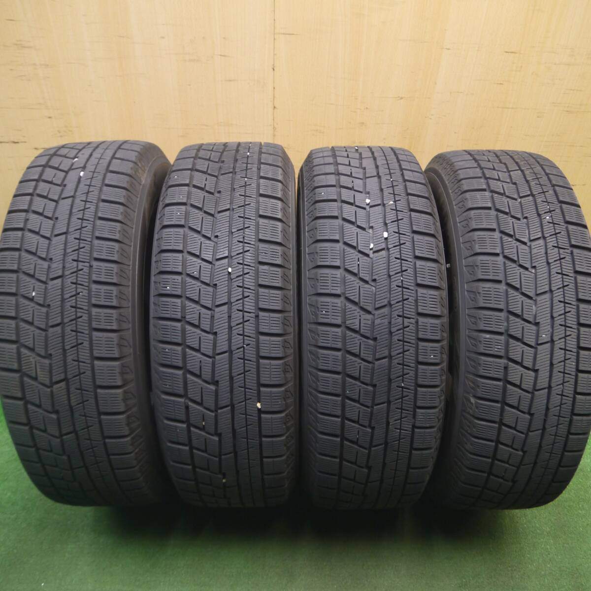 バリ溝！22年！キレイ！9.5分★スタッドレス 215/60R16 ヨコハマ アイスガード iG60 TIRADO Eta LA STRADA 16インチ PCD114.3/5H★5020510Hス