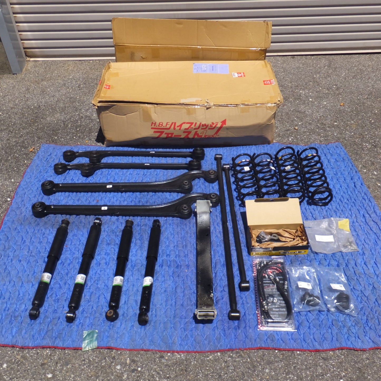 [送料無料] 岐阜発 2個口★スズキ SUZUKI 純正 ジムニーノマド JC74W サスペンション 一式　フロント リア ロアアーム　ラテラルロッド　各種 セット★