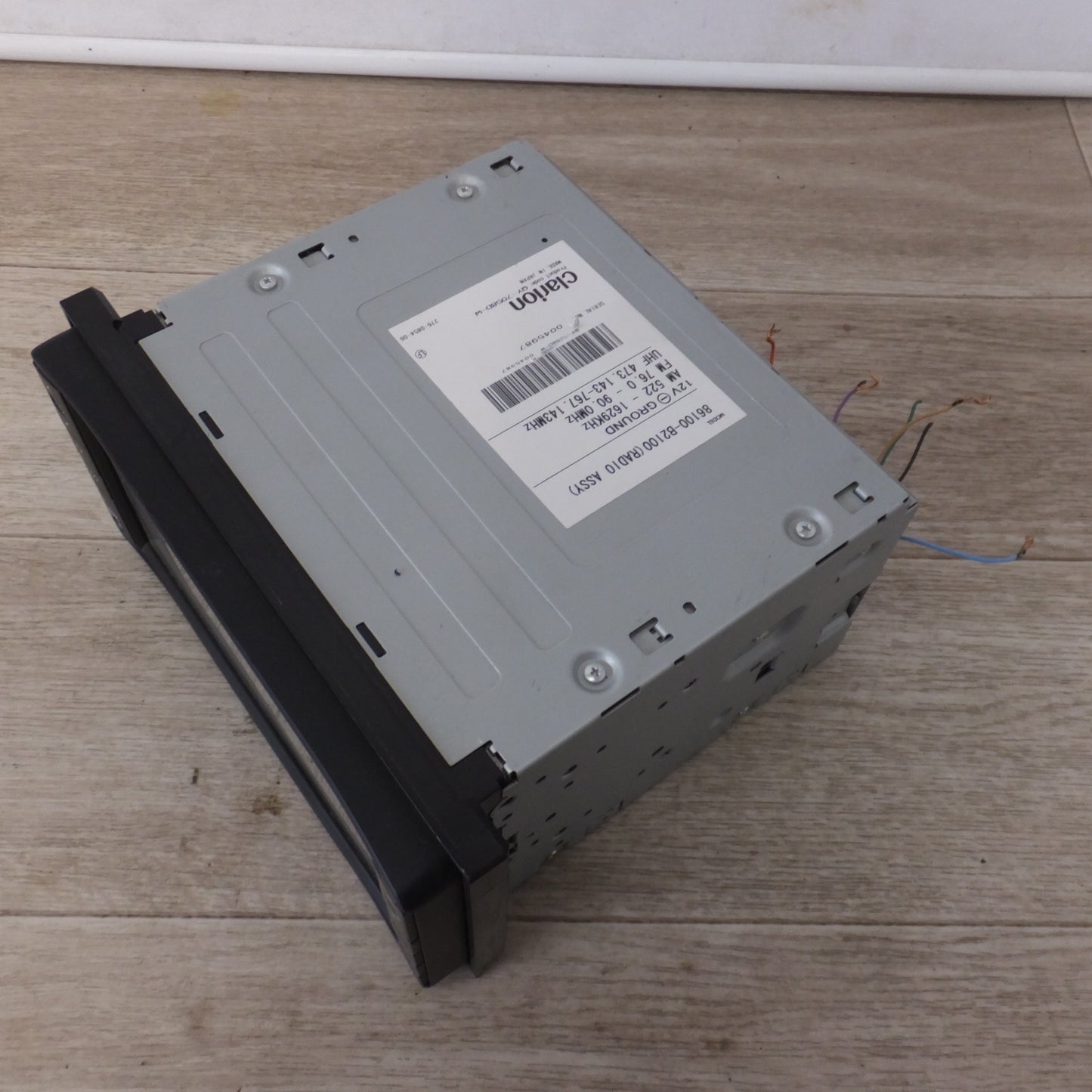 [送料無料] ★クラリオン製 ダイハツ 純正 メモリーナビゲーション 86100-B2100 QY-7058D-W(22)★