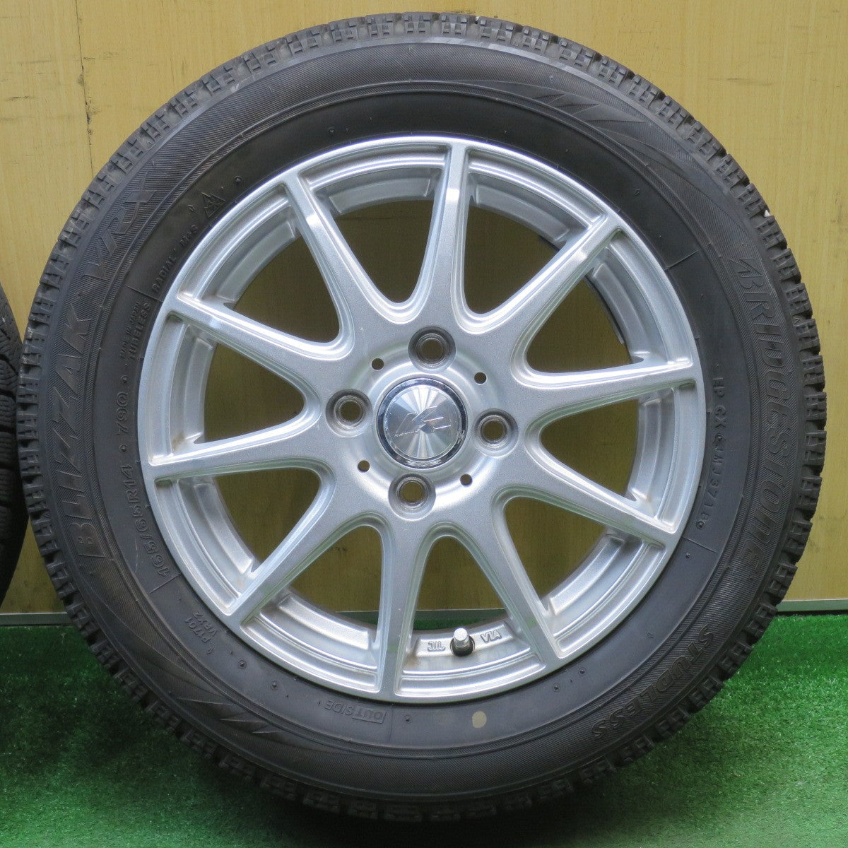 4本価格★スタッドレス 165/65R14 ブリヂストン ブリザック VRX KRAITⅡ クレイト2 14インチ ソリオ ハスラー 等 PCD100/4H★6022402NJス
