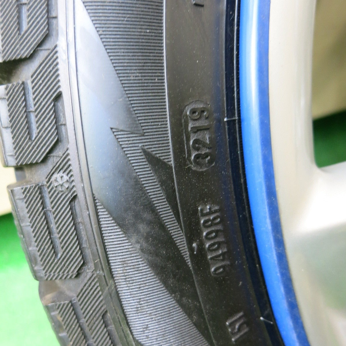 キレイ 1本★BMW F30 F31 3シリーズ 純正 225/45R18 スタッドレス ピレリ アイスアシンメトリコ プラス PCD120/5H★5030402ナス