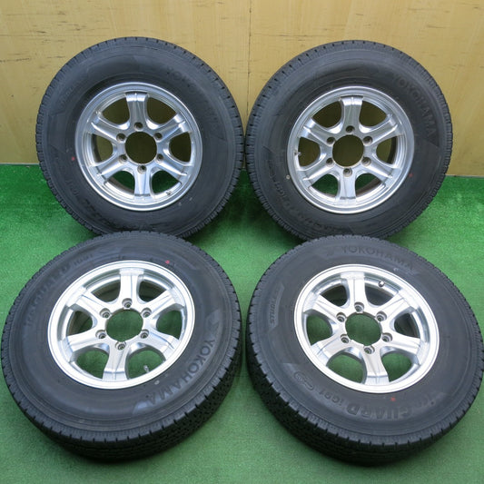 バリ溝！9.5分★KEELER 195/80R15 107/105L スタッドレス ヨコハマ アイスガード iG91 15インチ キーラー PCD139.7/6H★6011807HAス