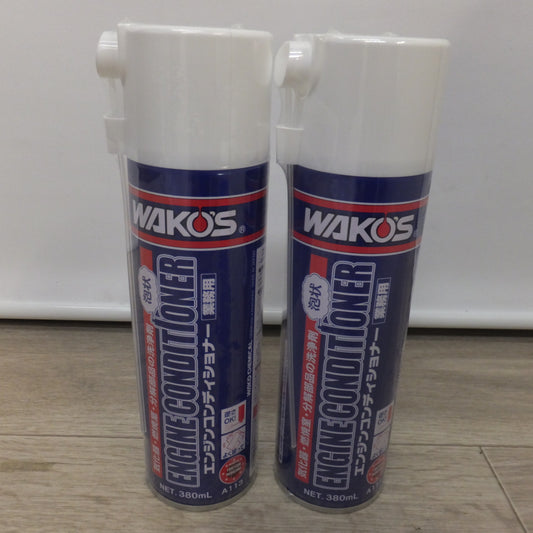 [送料無料] 未使用★和光ケミカル WAKO'S 泡状 エンジンコンディショナー 業務用 A113 380mL 2本 セット★