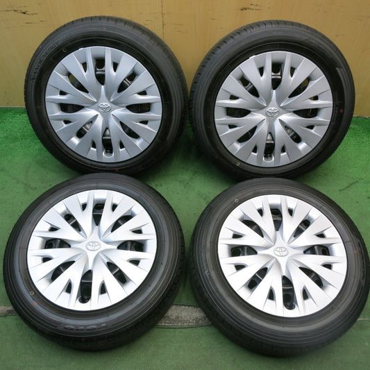 新車外し！24年★トヨタ ヤリス 純正 スチール 185/60R15 トーヨー ナノエナジー J65 15インチ PCD100/4H★5080905HAノ