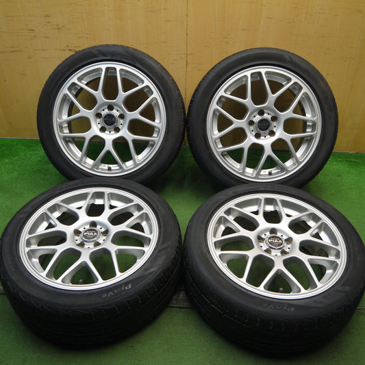 キレイ★86 BRZ 等 215/50R17 ブリヂストン プレイズ PZ-1 RACING PIAA SUPER MESH MOMO ピア 17インチ PCD100/5H★5070101Hノ