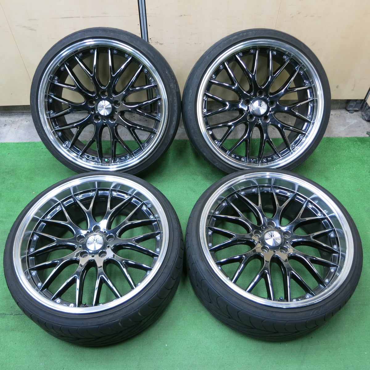 [送料無料] 4本価格★LOXARNY MULTI FORCHETTA 225/35R20 245/30R20 ニットー NEO テク GEN ロクサーニ マルチフォルケッタ PCD114.3/5H★4110402ナノ