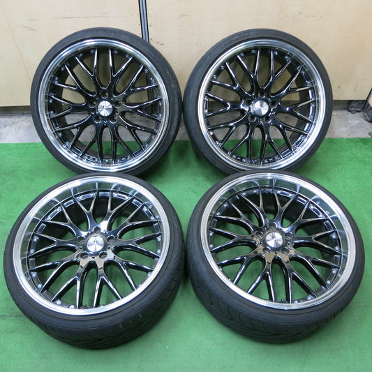 [送料無料] 4本価格★LOXARNY MULTI FORCHETTA 225/35R20 245/30R20 ニットー NEO テク GEN ロクサーニ マルチフォルケッタ PCD114.3/5H★4110402ナノ