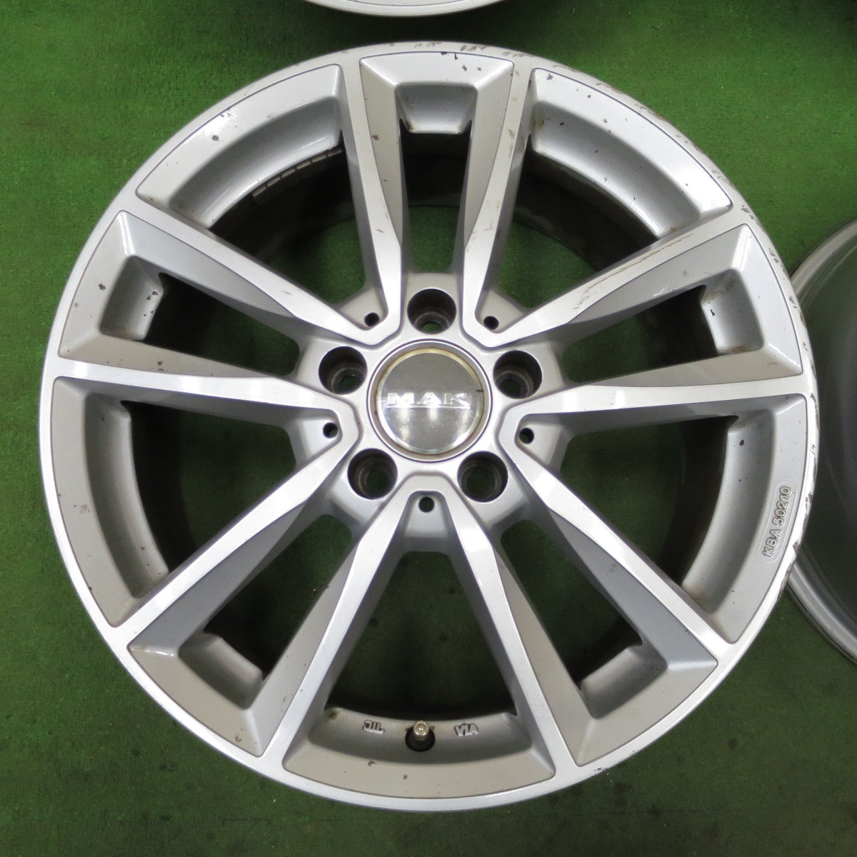 4本価格★ベンツ 等 MAK BREMEN ブレーメン 17インチ ホイール 17×7.5J PCD112/5H★6022403NGホ